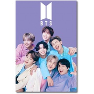 [316] BTS wall decal Poster - Korean band BTS glue Poster