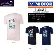 Victor T-404CS BAJU / Victor T 404 CS TSHIRT / Victor CASUAL TEE/ Victor x Crayon Shin Chan T-Shirt 