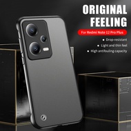 For Xiaomi Redmi Note 12 Pro Plus 5G  borderless phone case Xiaomi Redmi Note 12 Pro Plus Note 12 Turbo 5G silicone protective case all inclusive lens