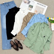 KEMEJA SISIL POCKET LINEN SHIRT L0p0 Code: 10060055