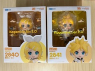 黏土人 2840 2841 鏡音鈴 鏡音連 2.0 特典螢光棒