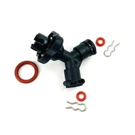 Original DeLonghi EC680/EC685/EC860/EC850 coffee machine black tee connector