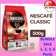 {Exp06/25} Nescafe Classic 500g - Refill | Bundle Sale 1, 2, 3, 4, 6 | SG Seller | Seller of 3.2kg Milo &amp; CEO Coffee too