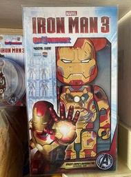全新 IRONMAN 3 MARK 42 (DAMAGED VERSION) BE@RBRICK 400%