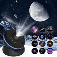13-in-1 for galaxy Projector with 4K HD Focus, LED Lights & USB-Powered - Celestial Sky Projector fo
