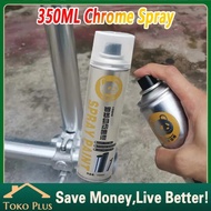 Cat Semprot Chrome 350ml Chrome Spray Cat Warna Chrome Krum Stainless Automotive Metallic Paint Chro