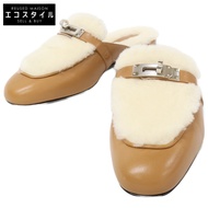 愛馬仕真皮Oz Kelly五金穆勒鞋，36碼，近全新[二手]