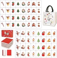 Gueiddi Seaside Escape Tile Game, Mahjong Tile Set with 65 Tile, Travel Mahjong Set with Handbag for