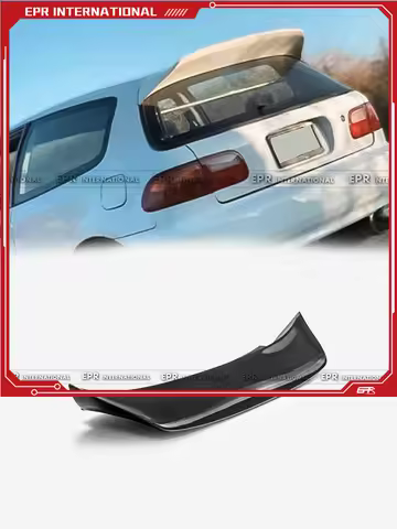 For Honda Civic EG Rear Spoiler - OSK Type (Fits Hatchback Only) [EG Civic Spoiler, Civic Hatchback