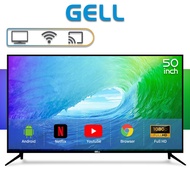 Gell 50 Inch Smart TV LED TV 50Inches Android Multiport Big TV