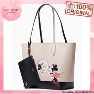 Pre-order: Disney x Kate Spade New York Minnie Mouse Large Reversible Tote with FREE Wristlet