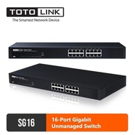 Totolink SG16 16 Port Gigabit Switch Hub Rackmount SG1016D DGS1016C
