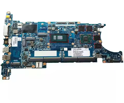 L15513-001 L15513-601 For HP 840 G5 Laptop Motherboard 6050A2945601-MB-A01 I5-7200U RX540 2G GPU 100