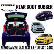 MYVI LAGIBEST BEST 2011-2017 MYVI ICON REAR BONNET RUBBER, TRUCK LID RUBBER, BONNET BELAKANG GETAH W