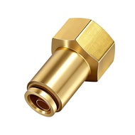 Threaded Brass Hex Long Shank Fittings, C36000 Brass Quick Connectors for Truck, Trailer, and Indust