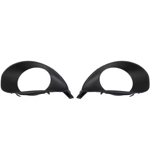 A61M-Car Front Bumper With Holes Fog Lamp Shade For Toyota Yaris 2-Door Hatchback 2007-2013