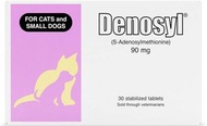 Nutramax Denosyl 寵物肝臟補充劑 貓用及小型犬 12lb 或以下 90mg 30粒 [美國直送 | 平行進口 | 最佳食用日期11/2027或之後]