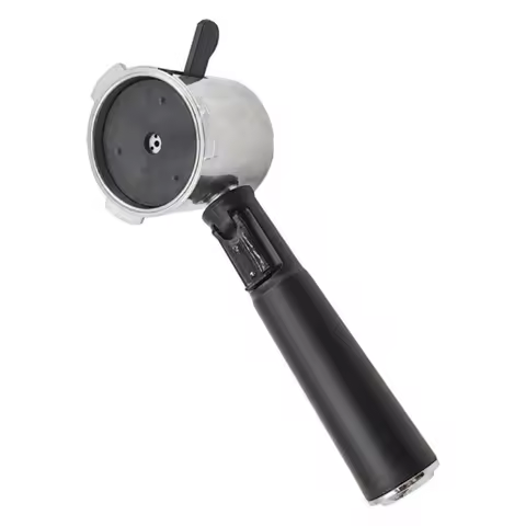 51mm Coffee Machine Handle Coffee Caplet Handle Stainless Steel and Plastic A0NC