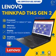 Lenovo ThinkPad T14s(6 MONTH WARRANTY)  14.0''FHD IPS Core i7-11TH GEN (1185G7 vPRO) WINDOWS 11PRO