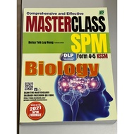 【Used】Sasbadi KSSM SPM Biology Masterclass Form 4&5 Dual Language Programme DLP 2021 SPM format late