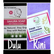 FRESH NAJLAA MOISTURIZING SOAP SAKURA SOAP NAJLAA BABY SKINCARE