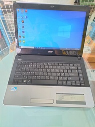 โน๊ตบุ๊คมือสองยี่ห้อ Acer aspire E1-431  จอ 14"นิ้ว ซีพียู Celeron 1000M แรม 4GB HDD 500GB สภาพสวยๆ ใช้งานได้ปกติ 100%