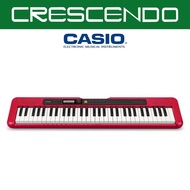 ○Casio CT-S200RD-FA 61 Keys Slim Casiotone Keyboard (Red) includes Free Original Casio Adapter