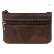 【SUIT*】 Cowhide Slim Coin Purse Women Coin Purse Men  Around Wallet Card Holder