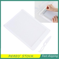 Mini Scoring Board and Bone Folder Set  Small Score Accurate Folding Lines Anti Crack for Card Makin