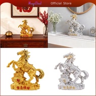 MagiDeal Rich Horse Statue Money Horse Statue Chinese New Year Collectible Horse Art