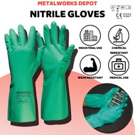 Rubberex Eco Nitrile Gloves NL15 Chemical Resistant / Nitrile Glove / Sarung Tangan Nitril