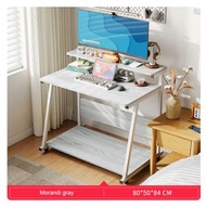 全城熱賣 - 便攜式電腦桌可移動桌顯示器支架桌 (灰色) 80cm