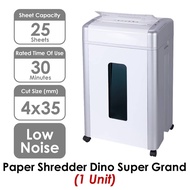 Heavy Duty ## PAPER SHREDDER - DINO SUPERGRAND (HEAVY DUTY) OFFICE / HOME - CROSS CUT