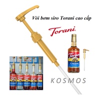 Premium Davinci Torani Syrup pump 10ml (fits bottles of Torani, Trendy, Ding Fong, Pixue Thai Syrup,
