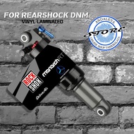 Bicycle Shocx Rockshokx Rear Shock Sticker Decal / Bicycle Rockshokx Rear Shock Decal Sticker