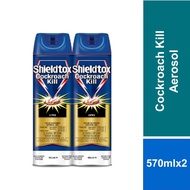 Shieldtox Cockroach Kill Aerosol (570ml) Twin Pack