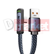 Moxom LX-CB888 90° Angle Data Cable 100W Fast Charging Cable Moxom LX-CB889 Gaming Cable Moxom LX-CB