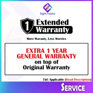 1 Year Extended Warranty Voucher