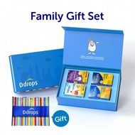 Ddrops Family Gift Set with Vitamin D3 Drops for the whole family to supplement with Vitamin D3 (D3-