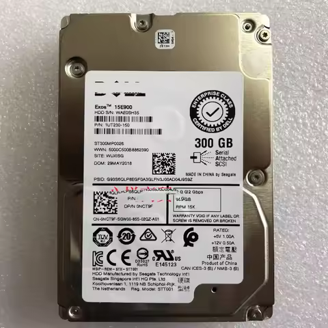 For DELL ST300MP0026 0NCT9F Server Hard Disk 300G 15K SAS 12GB 2.5-inch