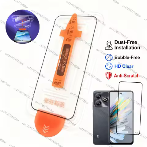 Full Cover Tempered Glass For ZTE Blade A75 4G Glass For ZTE Blade A75 4G Dust Free Screen Protector