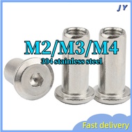 304 Stainless Steel Cage Nut, Server Rack Nut Tahan Karat untuk Kabinet Server  M2/M3/M4*L=4-80MM【ZH