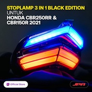 MERAH Cbr250rr stop lamp biru and red LED lampu belakang motor lampu brek kelip kelip motor