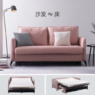 High-End Sofa Bed Dual-Use Foldable Small Apartment Living Room Multi-Functional Single Double Sofa BedSOMNUSFactory