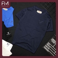 Áo thun nam cổ tròn tay ngắn dập nổi trước ngực – FORMEN SHOP – FMTD096