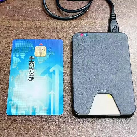 Smart Card Reader Identity Card Chip Electronic Id Card For EMV Card Digital Signature Id Card Reade