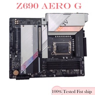 For Z690 AERO G DDR4 LGA1700 128GB ATX Supports 12th Gen Core Pentium Gold Motherboard Tested