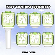 พร้อมส่ง สติ๊กเกอร์ติดแท่งไฟ NCT DREAM [STICKER LIGHTSTICK NCT DREAM]