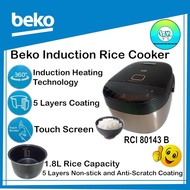 Beko Induction Rice Cooker 1.8L (RCI80143B)