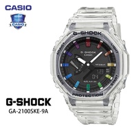 (รับประกัน 1 ปี) Casioนาฬิกาคาสิโอของแท้ G-SHOCK CMGประกันภัย 1 ปีรุ่นGA-2100SKE-9A นาฬิกาข้อมือผู้หญิง สายเรซิ่น